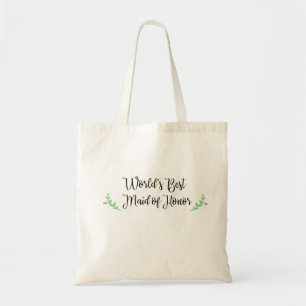 World's Best Maid of Honour Tote Bag