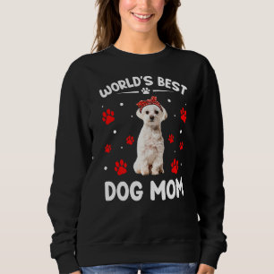 World's Best Maltese Dog Mum Funny Mother's Day   Sweatshirt
