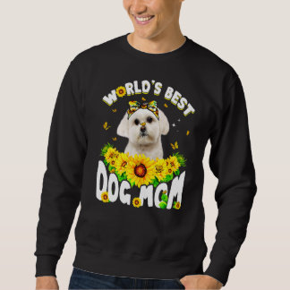 World's Best Maltese Dog Mum  Mother's Day Sweatshirt