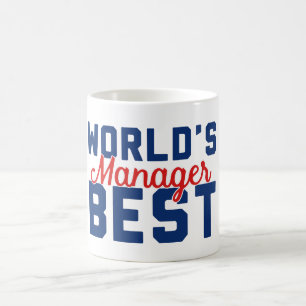 World's Best Manager Coffee Mug