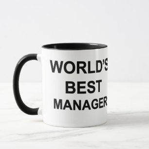 World's Best Manager Mug