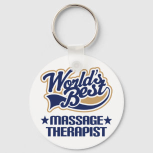 Worlds Best Massage Therapist Key Ring