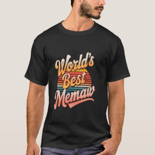 World's Best Memaw T-Shirt