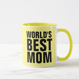 WORLD'S BEST MOM COFFEE MUGS