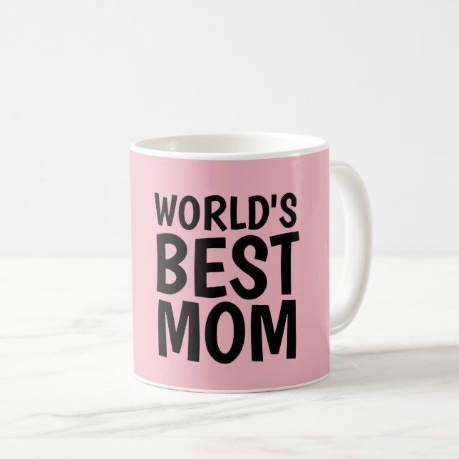 WORLD'S BEST MOM Coffee Mugs (Front Right)