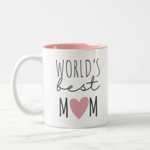 World's Best MOM Custon Two-Tone Coffee Mug