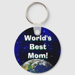 World's Best Mom! Keychain