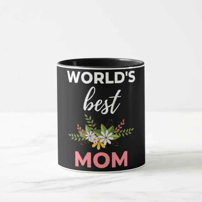 World's Best Mom Mug (Center)