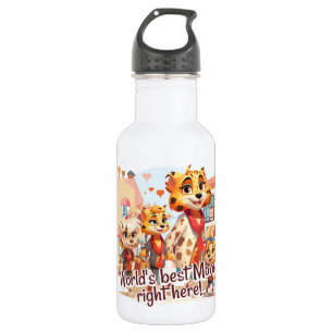 World's best Mom, right here! 532 Ml Water Bottle