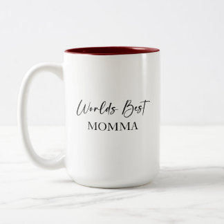 World's Best Momma & Most Loved Personalised Mug