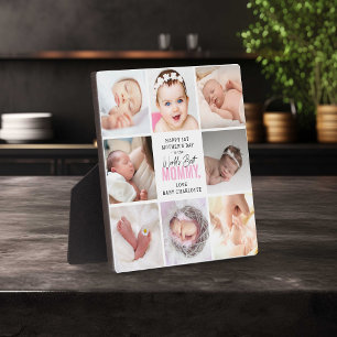 'Worlds Best Mommy' 1st Mother's Day Keepsake Plaque