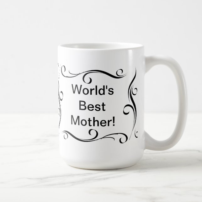 "World's Best Mother" coffee mug (Right)