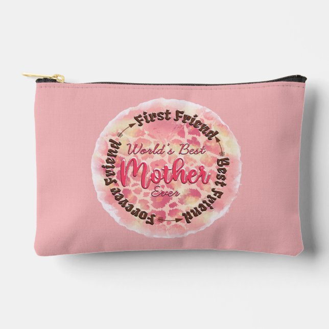World's Best Mother Ever Accessory Pouch (Front)