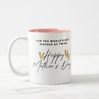 Worlds Best Mother Of Twins-Mothers Day