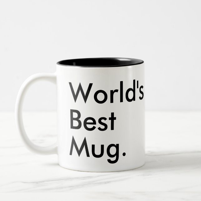 World's Best Mug (Left)