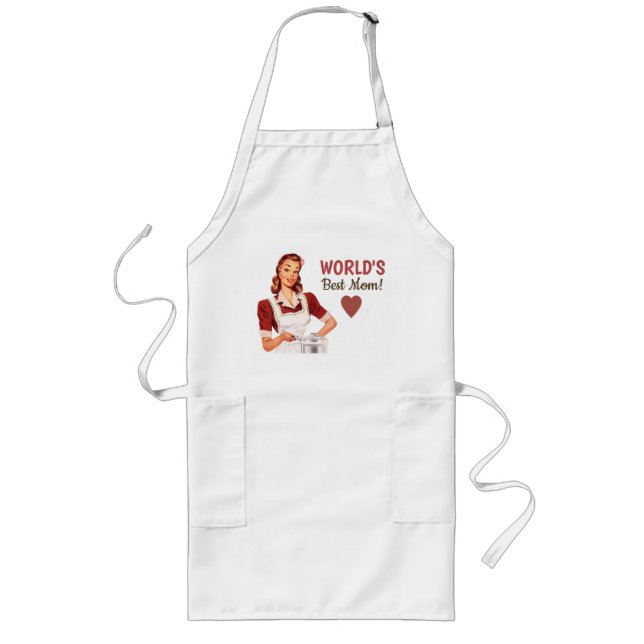 World's Best Mum Apron (Front)