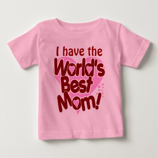 Worlds Best Mum Baby T-Shirt