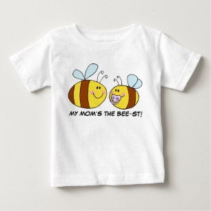 World's Best Mum (Bee) Baby T-Shirt
