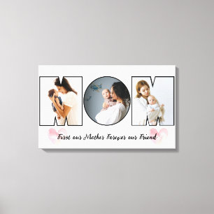 world's best mum best mum ever canvas print