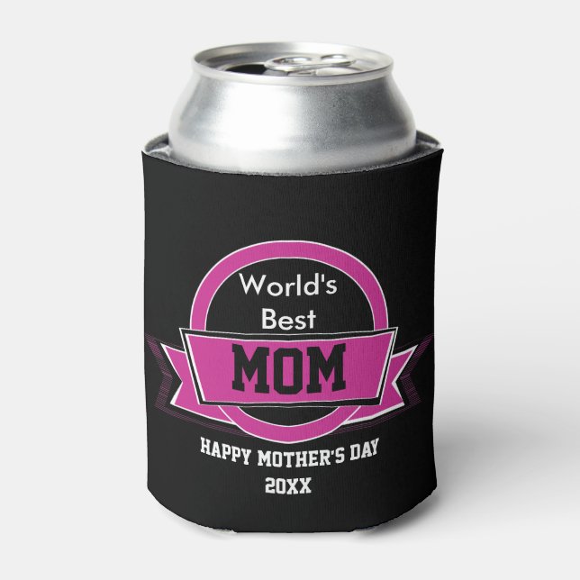 World's Best Mum Can Cooler (Can Front)