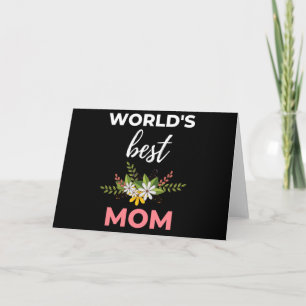 World's Best Mum Card