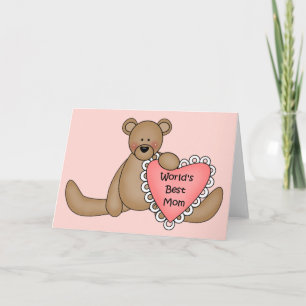 World's Best Mum Card