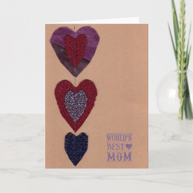 World's Best Mum Card (Front)