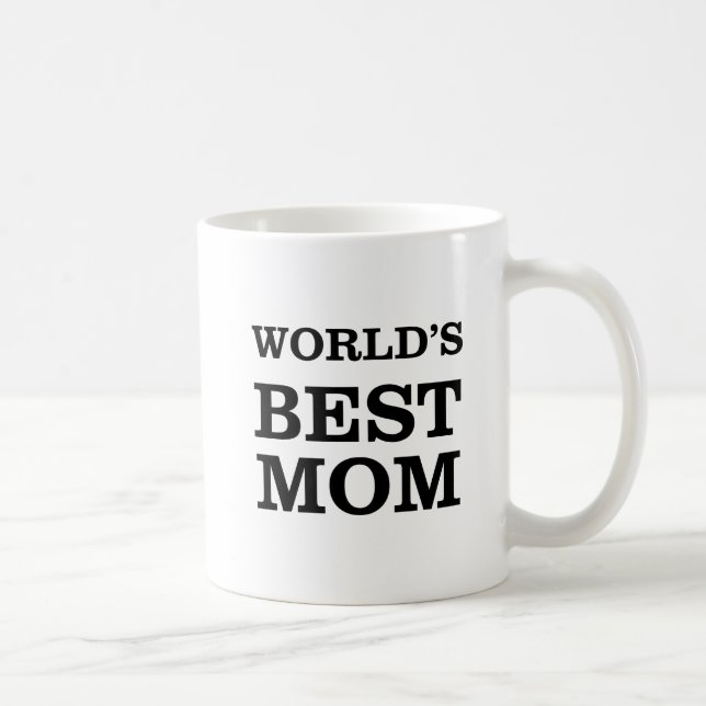 World's Best Mum Coffee Mug (Right)