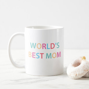 World's Best Mum Colourful Mug