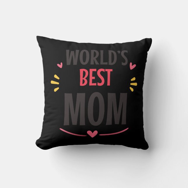 World's best mum  cushion (Front)