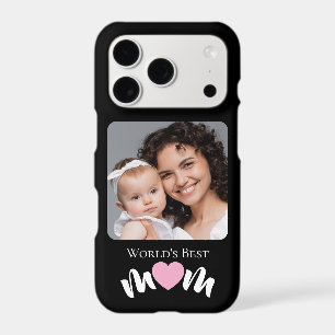 Worlds Best Mum Cute Heart Elegant Practical