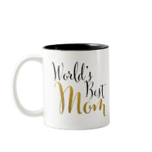 World's Best Mum (Gold)