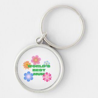World's Best Mum Key Ring