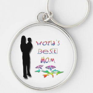 World's Best Mum Keychain