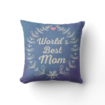 World's Best Mum Laurel Wreath Keepsake Gift
