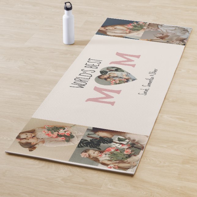 World's Best Mum – Mother's Day Gift  Yoga Mat (In Situ)