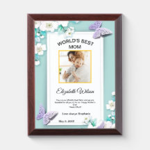 World's Best Mum Mother's Day Photo Personalised