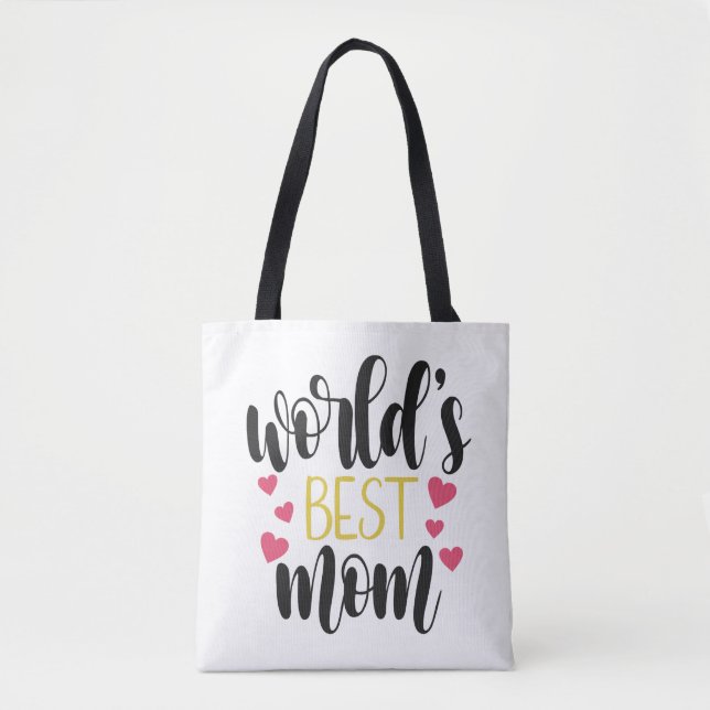 World's Best Mum Mother's Day | Tote Bag (Front)