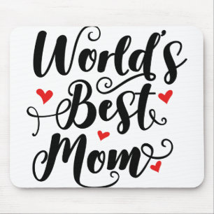 World's Best Mum Mouse Mat