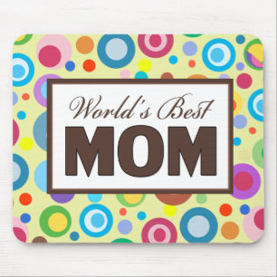 World's Best Mum Mouse Mat