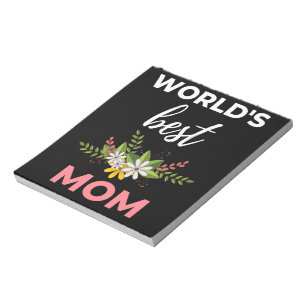 World's Best Mum Notepad