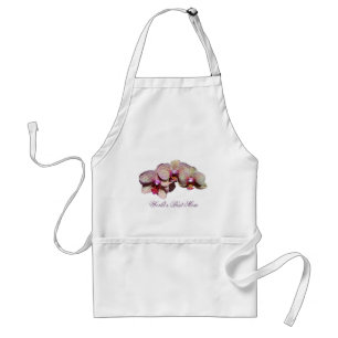 World's Best Mum Orchid Trio Flower Apron