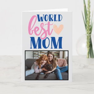 World's Best Mum ...Personalised Mother's Day Card