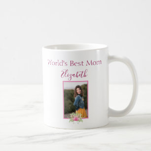 Worlds Best Mum Photo Customisable Frame Coffee Mug