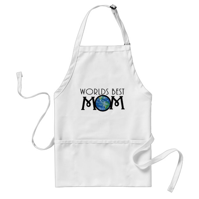 Worlds Best Mum  Standard Apron (Front)