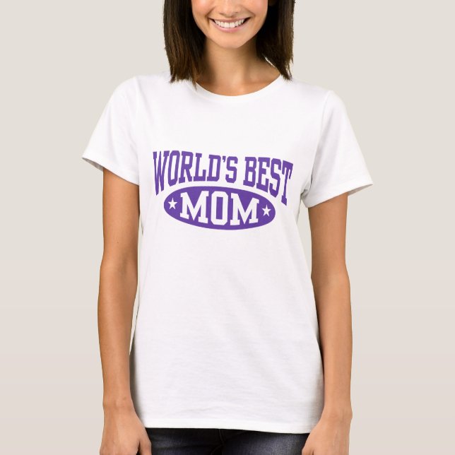 World's Best Mum T-Shirt (Front)