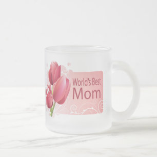 World's Best Mum Tulip Mug