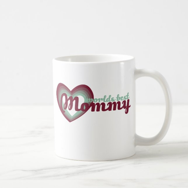 Worlds Best Mummy Coffee Mug (Right)