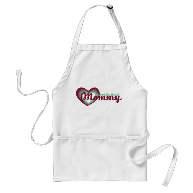 Worlds Best Mummy Standard Apron (Front)