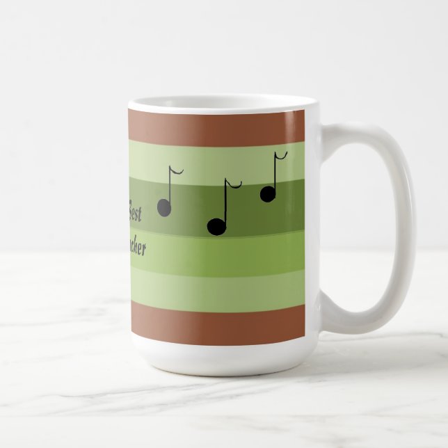 World's Best Music Teacher Coffee Mug (Right)